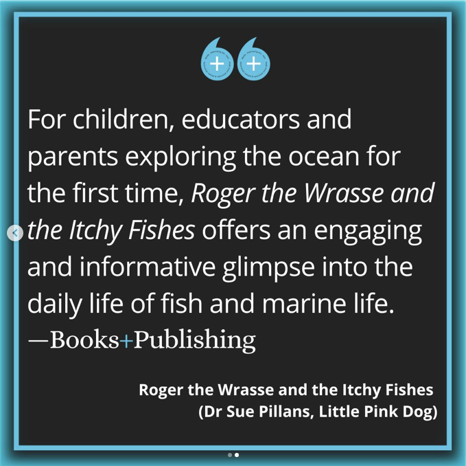 Books and Publishing Review_Roger the wrasse and the itchy fishes_2024