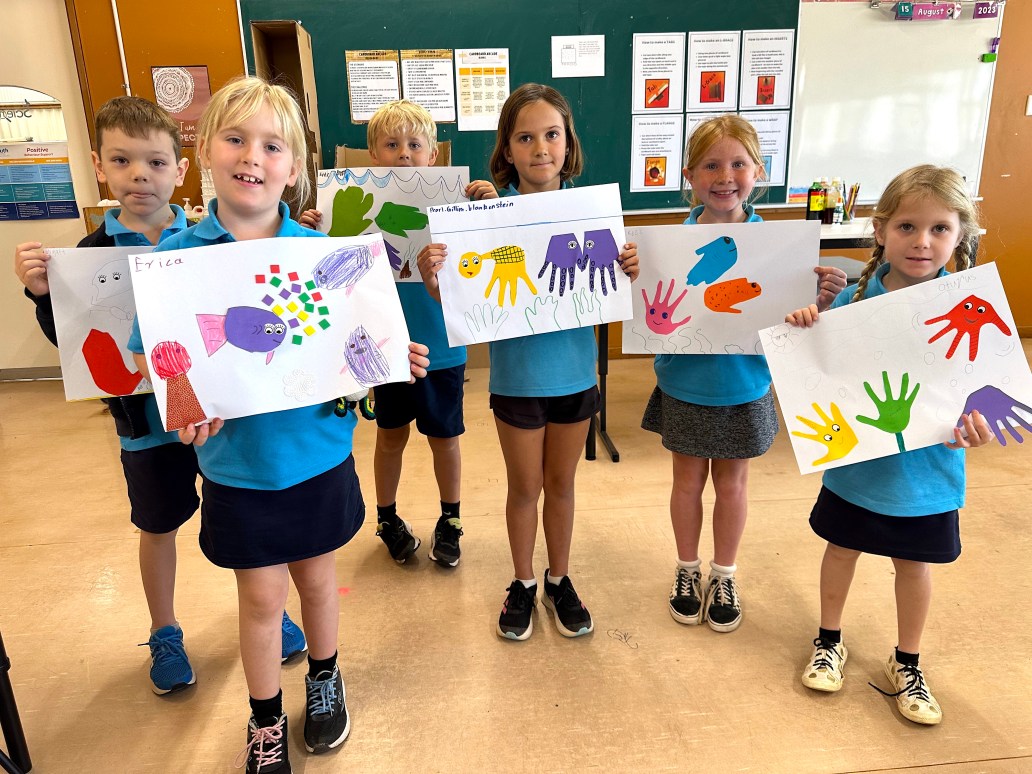 Exmouth SHS_Reef art_DrSuzieStarfish2023