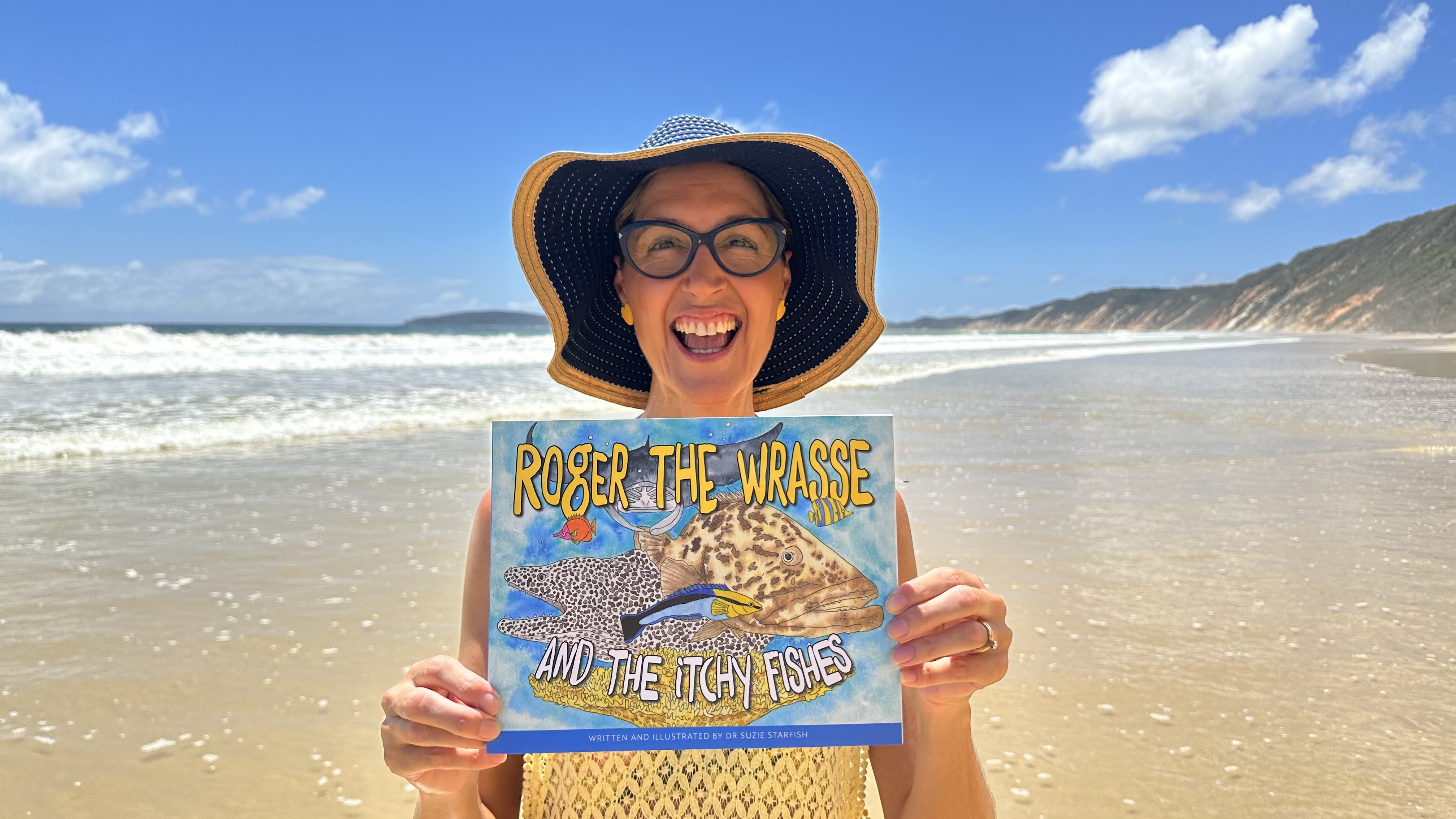 Roger the wrasse and the itchy fishes_Dr Suzie Starfish