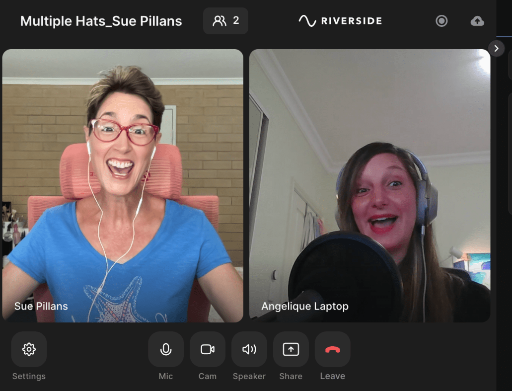 Multiple Hats podcast_Dr Sue Pillans_Angelique Greco