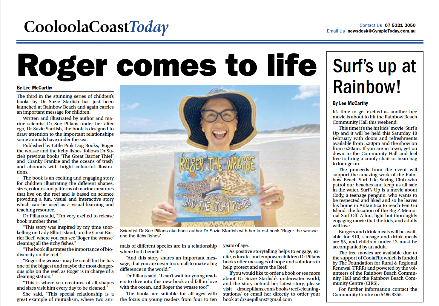 Roger the wrasse_GympieTimes_Feb2024