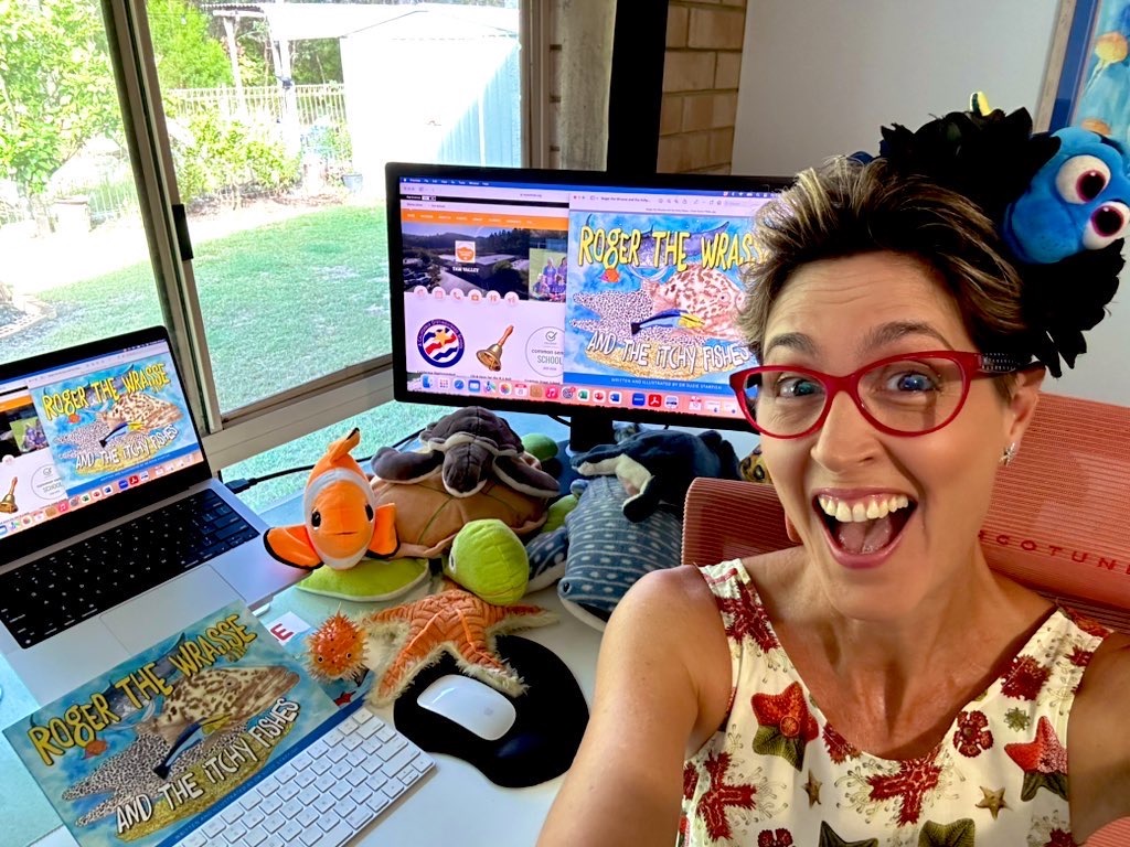 Dr Suzie Starfish_Roger the wrasse_reading2024